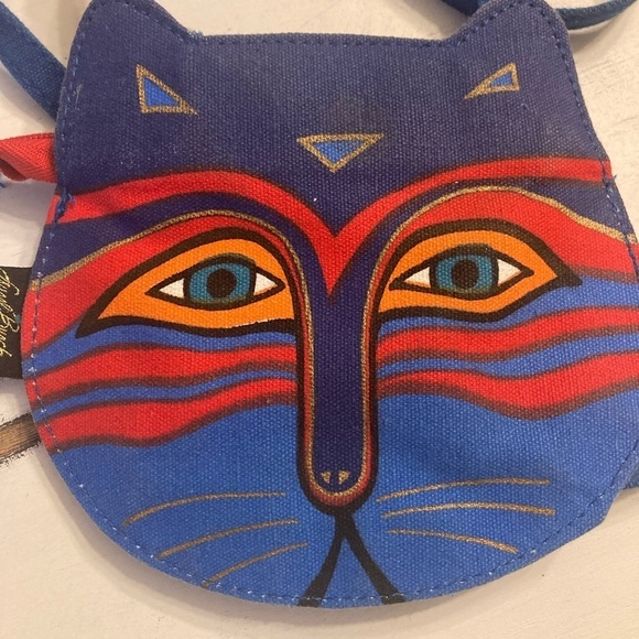 Laurel Burch Cat SMALL CrossBody Tote Bag - Picture 5 of 6